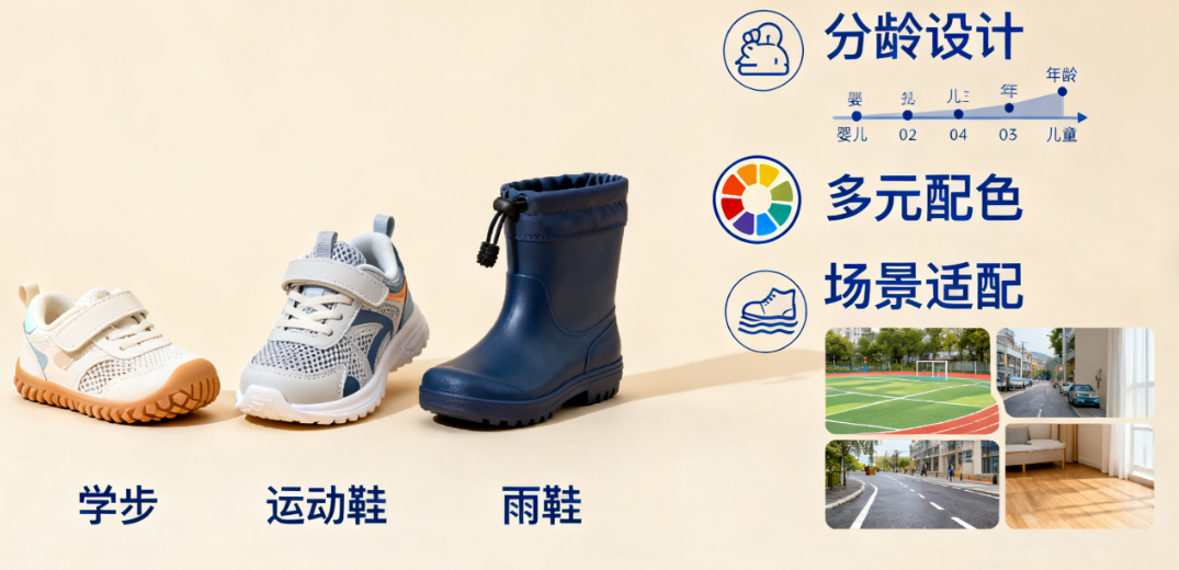 晟胜童鞋全品类产品焕新升级 以用户需求为核心打造儿童鞋履新标杆(图1)